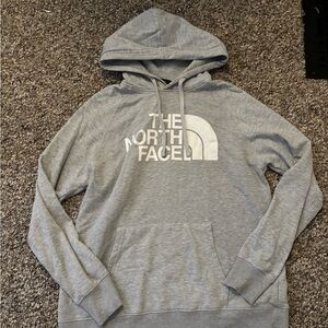 The North Face Gray Sweater Classic Logo Pullover